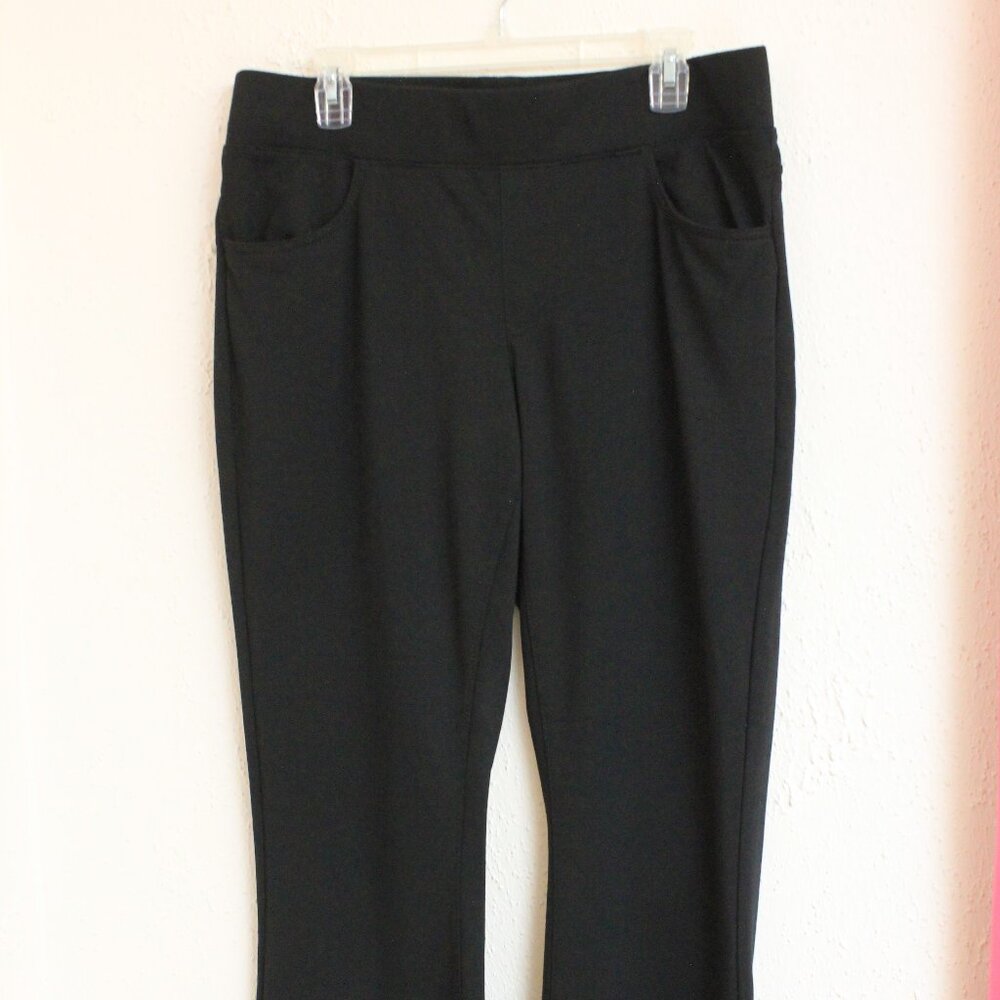 #535 Lee Size Black Dressy Pants 14 Medium
